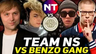 ГОЛОВАЧ РОСТИК НС ПРОТИВ КОМАНДЫ БИГ БЕЙБИ ТЕЙПА! / NS TEAM VS BENZO Streamers Battle Season 2