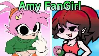 Amy Rose Fangirl | fnf funny girl (VS GF) (Sonic The Hedgehog)
