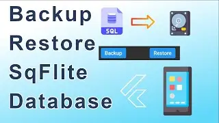 Flutter Backup and Restore your sqflite database