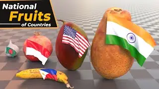 National Fruits of the world | National fruits | Fruits Name