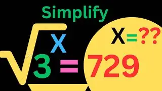 Finding 'X': The Simplest Solution #maths  #squareroot