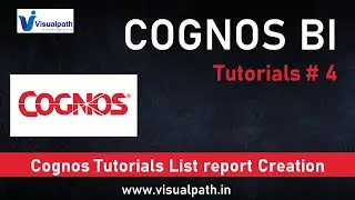 #4 Basic List Report Creation in IBM Cognos Analytics | Cognos BI Tutorials