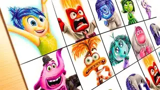 Drawing Inside Out 2 - All Characters/Emotions