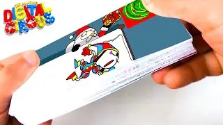 Pomni vs Santa Claus - THE AMAZING DIGITAL CIRCUS - Merry Christmas Flipbook