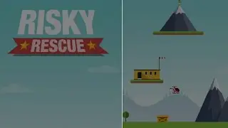 Playing Risky Rescue 2D Game