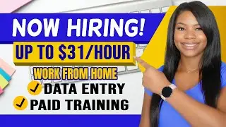 2 Hiring Immediately Work-From-Home Jobs | Data Entry | Paying Up to $31 Per Hour!