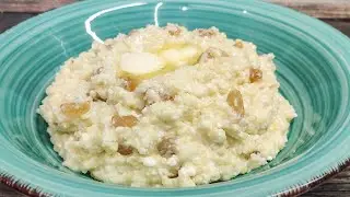 Идеальный ЗАВТРАК! Пшенная каша с творогом и изюмом