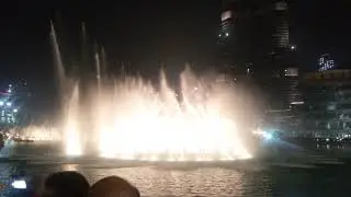 Pani wala dance dubai Burj Khalifa 2017