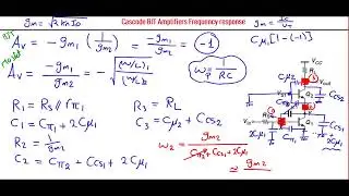 [Arabic] Analog Circuits (1) | Frequency response(Cascode and differential Frequency response)