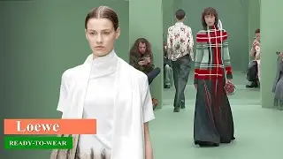 Loewe Париж мода Осень 2024 Зима 2025 | Одежда и аксессуары