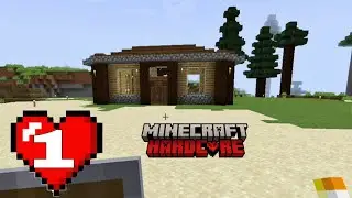 Minecraft Hardcore Series :- Episode 1... Starting of new 🆕 journey