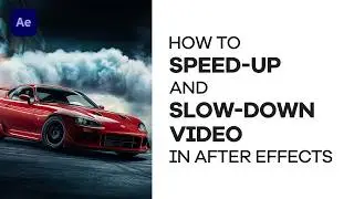 How to create slow motion in After Effect| Speed Up and Speed Down Footage| GraphixGuruz