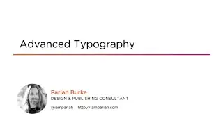 Typography Skills: Advanced Typography Course Preview