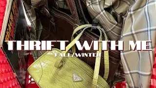 THRIFT WITH ME for fall/winter + Try-On & haul! #2