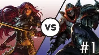 Katlife | When Your Team is Behind - Katarina vs Zed 1 | High ELO Gameplay