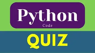 Python Quiz  | python exercise | learn python | python shorts | Quiz 