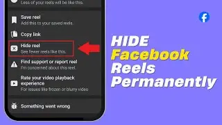 How to HIDE Facebook Reels Permanently | Hide or Disable Reels on Facebook (2024)