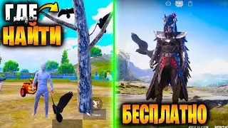 КРОВАВЫЙ ВОРОН БЕСПЛАТНО | Где найти ЗАСОХШИЕ ДЕРЕВЬЯ в ПУБГ мобайл | PUBG Mobile