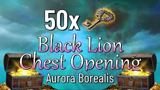 GW2 - 50 Black Lion Chest Opening - Aurora Borealis