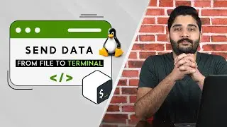 Bash S01 E02 | Send Data From Terminal to File