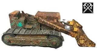 Totally Trashed Toy Restoration - US Navy SeaBee Tribute -