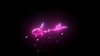 Signature Text & Logo Animation in After Effects - After Effects Tutorial