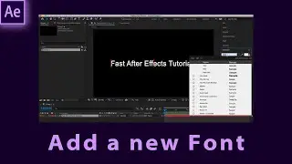 Add a Font to your Mac and use it in Adobe After Effects