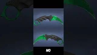 The "Perfect" Karambit Emerald...