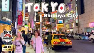 Shibuya City, Tokyo - The Most Insane City In The World - 4K HDR 60fps - Japan Walking Tour