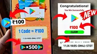 😱 100% FREE Google play REDEEM CODE, Google redeem code, How to get free redeem code for play store