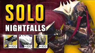 Soloing The Darkblade Nightfall in Destiny 1 (3x)