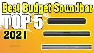 ✅ TOP 5 Best Budget Soundbar 2021 [Buying Guide]