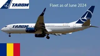 TAROM Fleet as of June 2024