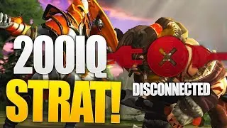 200 IQ Disconnect Strat - Dota 2 Highlights