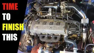 The last Starlet Turbo conversion jobs! | Toyota Starlet 4efe turbo build.