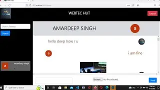 Live Chat System Project in React with Image sharing feature | Chat App with React Firebase | Part1
