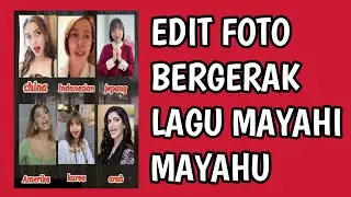 Tutorial Foto Bergerak Lagu Maya hi Maya hu Yang Lagi Viral Di tiktok Pakai aplikasi Capcut