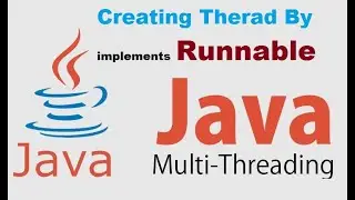 Creating Thread using Runnable interface in java Multi Threading.