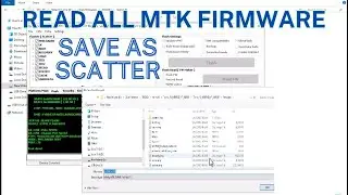 How to Read All MTK Firmware Save as Scatter File by Cm2