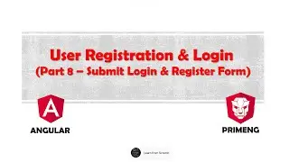 Part 8: Submit Login and Register form using json-server |  User Registration & Login Form