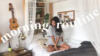 chill college morning routine (in quarantine)