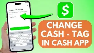 How to change your cash-tag name on Cash app | Cashtag￼ change on cash app (2024)