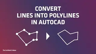 AutoCAD - How to convert lines into polylines