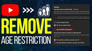 How To Remove Age Restriction On YouTube (2024) - Best Method