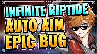 [1.3 bug] auto-aim backward shooting tech (THIS CHANGES EVERYTHING) genshin impact new glitch childe