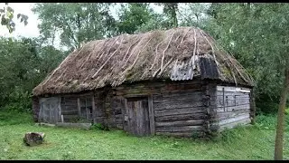 Старинная ПОЛЕССКАЯ деревня среди БОЛОТ...