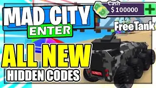 Mad City (AUGUST 2021) ALL *NEW* SECRET OP CODES!? Roblox Mad City