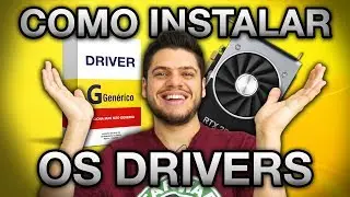 DRIVERS NO WINDOWS, TUTORIAL INSTALAÇÃO: Placa de vídeo e Placa mãe, onde baixar e como configurar