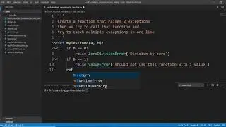 Catch multiple exceptions in a single catch in Python