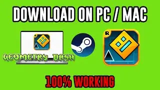 How To Download Geometry Dash on PC/MAC Steam  (Full Complete Guide)